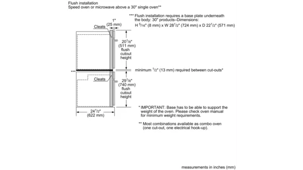 Horno Eléctrico 30" pro THERMADOR - POD301W