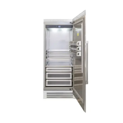 Columna Refrigerador 36" Benessi, Panel Acero Inoxidable - BKFR36SS