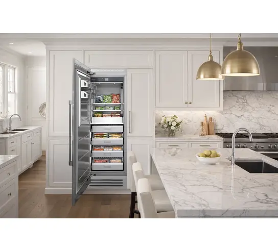 Congelador Columna Benessi 30" Acero Inoxidable - BKFZ30SS